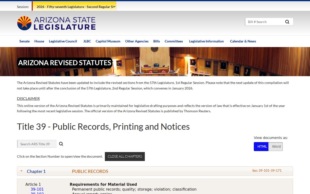 Glendale residents directory Arizona Public Records Law